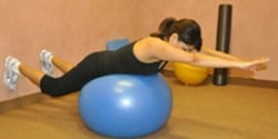 Chiropractic Springfield VA Woman On Ball