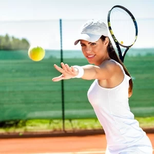 Chiropractic Springfield VA Woman Playing Tennis
